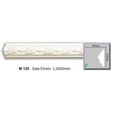 Гибкий молдинг из полиуретана M 128 (2.44м) Flexi*
